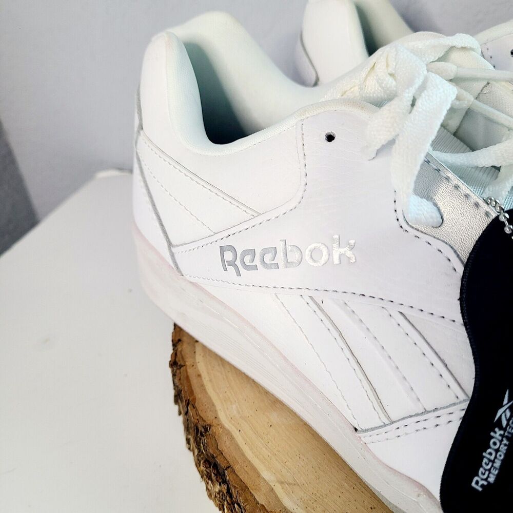 REEBOK BB4500 WORK MEN'S LOW CUT SNEAKER‎ WHITE/GREY BOOTS RB4161 - NWB - Picture 7 of 8